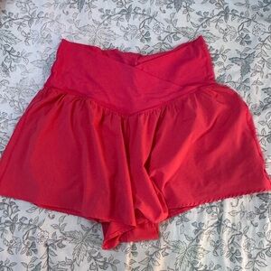 Aerie Offline Bright Pink Women's Bubble Shorts